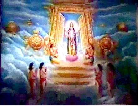 Detailed Story is related to Sanat Kumaras hey curse the two doorkeepers that they will have to give up their divinity, leave Vaikuntha, will be born on the Earth, Goddess Lakshmi Gives Curse to Jaya Vijaya